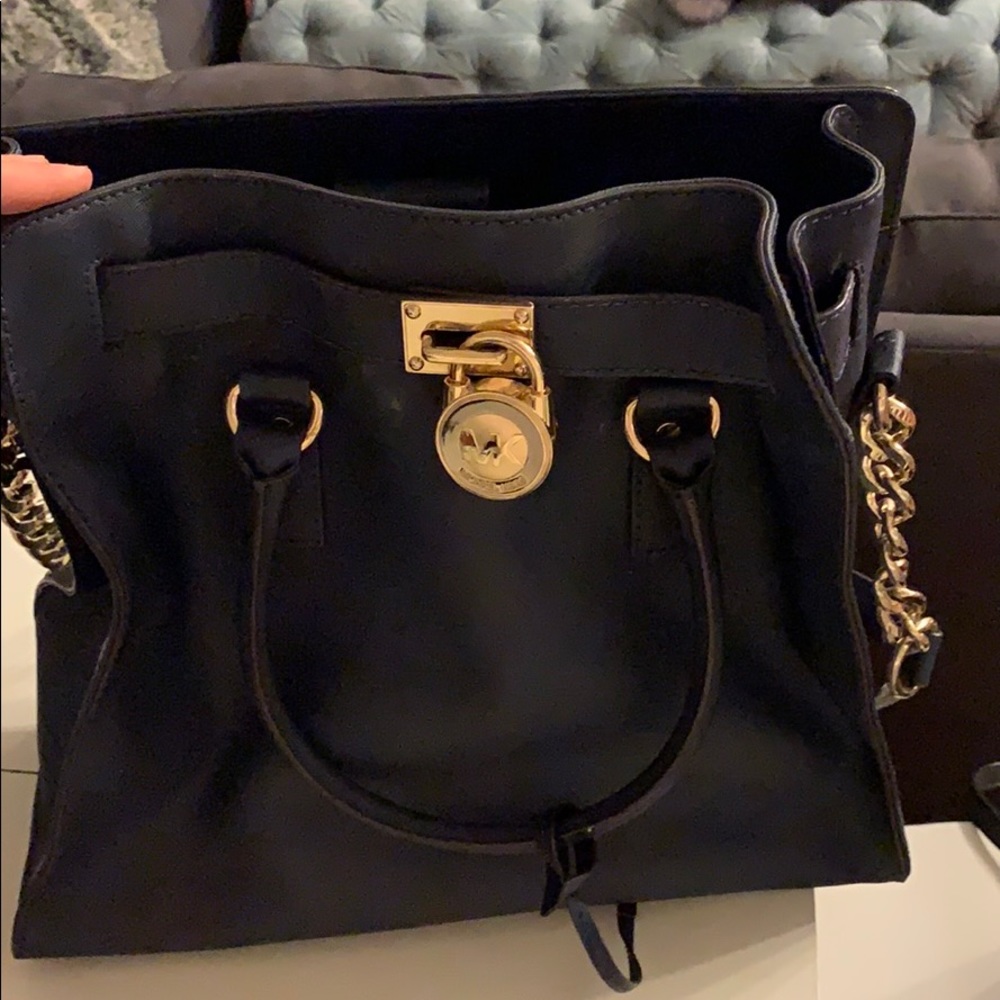 Blue (navy) Michael Kors large purse